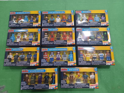 Make It Blocks 11 sets (55) Mini Figures