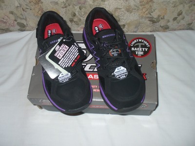 no slip black work shoes