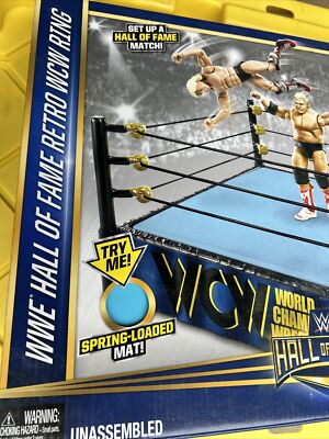 WWE Hall of Fame Retro WCW Ring Playset Includes Dusty Rhodes