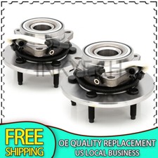 Pair For 97-00 Ford Expedition Lincoln Navigator 515004 Front Wheel Bearing Hub 