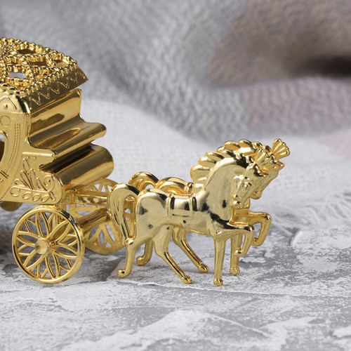 Royal Carriage Wedding Favor Boxes Candy Boxes Gift Boxes for Events Parties - Picture 3 of 9
