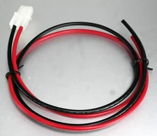 2-Pin DC Power Pigtail Cord For Heathkit Radio HW-9 QRP Transceiver 24" LEAD