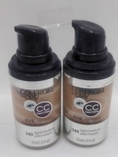 COVERGIRL Olay Eye Rehab CC Concealer 340 Light/Medium 0.5 oz Lot Of 2, No Cap