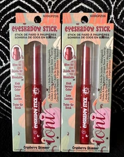 🌺2pk IONI GLAMPALOOZA RED CRANBERRY SHIMMER TWIST-UP CRAYON EYESHADOW STICK