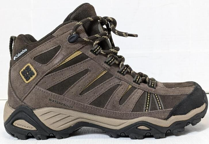 Columbia Men's North Plains Mid Leather Waterproof Hiking Boots