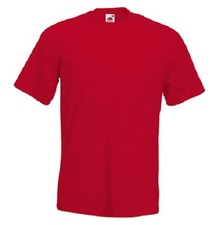 Fruit Of The Loom Plain Cotton Heavy Weight Premium Tee T-Shirt Tshirt S - 5XL