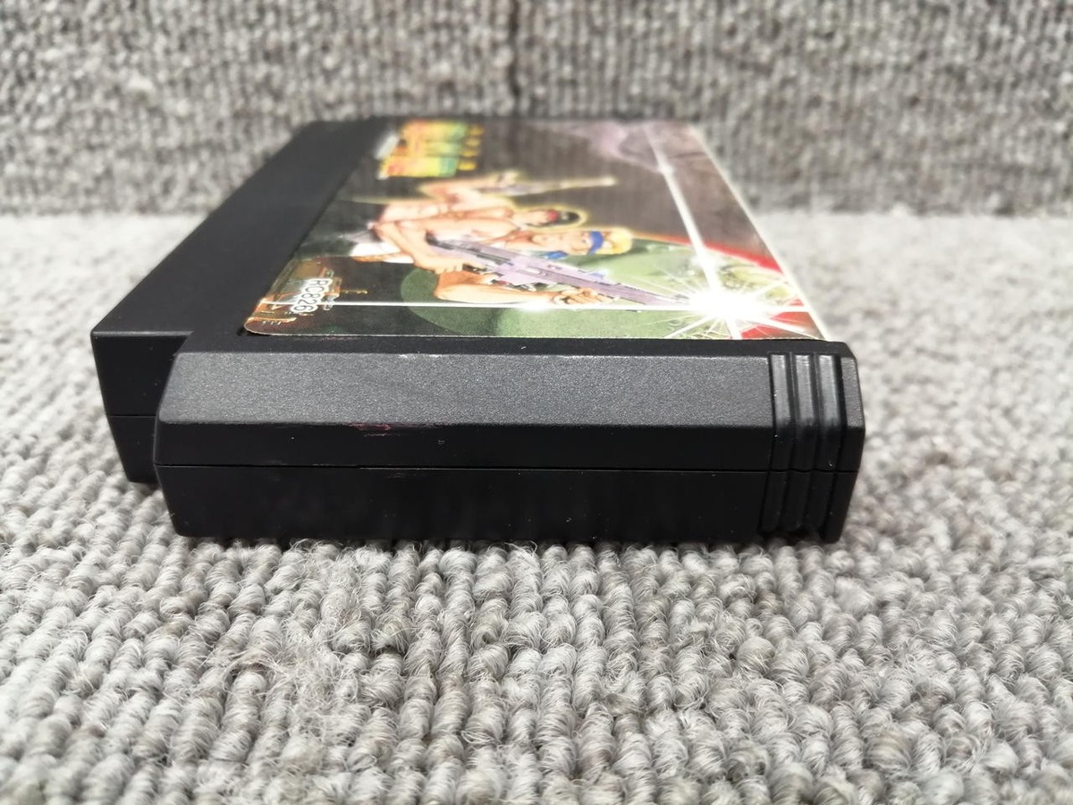 Konami CONTRA 1988 Famicom NES software Cassette RC826 with box
