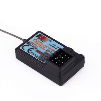 RCmall Flysky Upgraded Waterproof FS-GR3E 2.4G 3CH 35.5 x 22 x 13 mm, Black