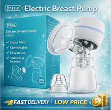 Electric Breast Pump Hands Free Mute Automatic Portable Breastpump 3 Mode 9Level