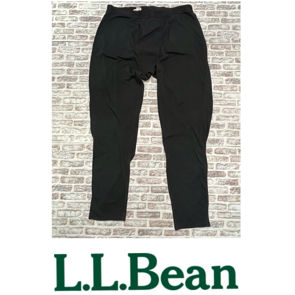 L.L. Bean Pants Expedition Weight Base Layer Outdoor Stretchy Active Men's XXL