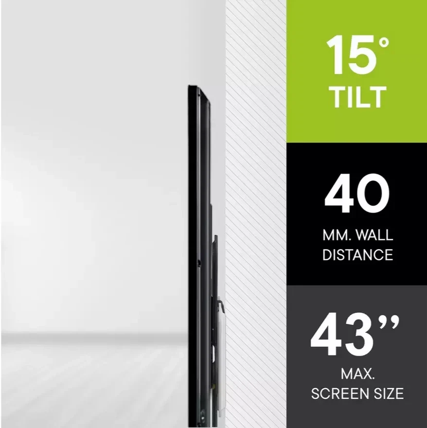 ONE FOR ALL WM4221 19 - 43 Inch Tilt TV Wall Bracket Tilting Bracket for LED TVs - Image 3 of 4