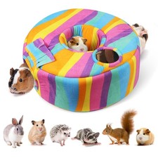 Guinea Pig Hideout  Tunnels Guinea Pig Toys Cozy Guinea Pig House with Door ...