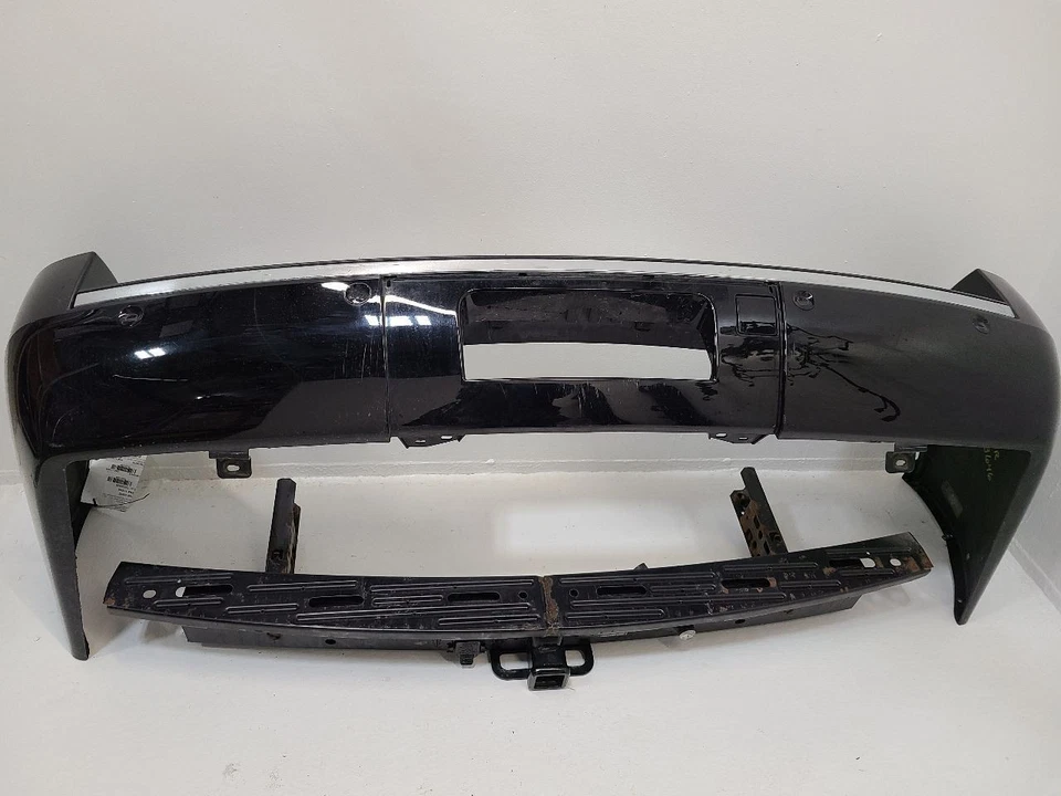 07-14 CADILLAC ESCALADE Rear Bumper Without Dual Tailpipe Black 25938524 Foto 2 de 4