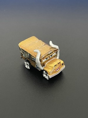 Disney Pixar Cars Mini Racers GOLD Miss Fritter BRAND NEW RARE HTF