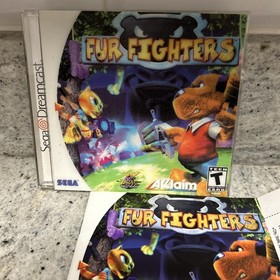 Fur Fighters (Sega Dreamcast) Completo En Caja con Cubierta Lenticular - Aut&eacute;ntico🔥🔥