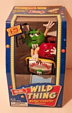M&M's Wild Thing Roller Coaster Candy Dispenser Silver Variant 2nd Edition 2002