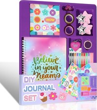 DIY Journal Kit for Girls,Toys for Ages 8-14 and Birthday Gifts for girls