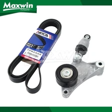 Drive Belt Component Kit Fit Scion tC Toyota Camry Highlander RAV4 Solara 2.4L