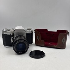 WIRGIN EDIXA REFLEX West Germany 35MM Camera Kamero 2X Converter 35mm Lens