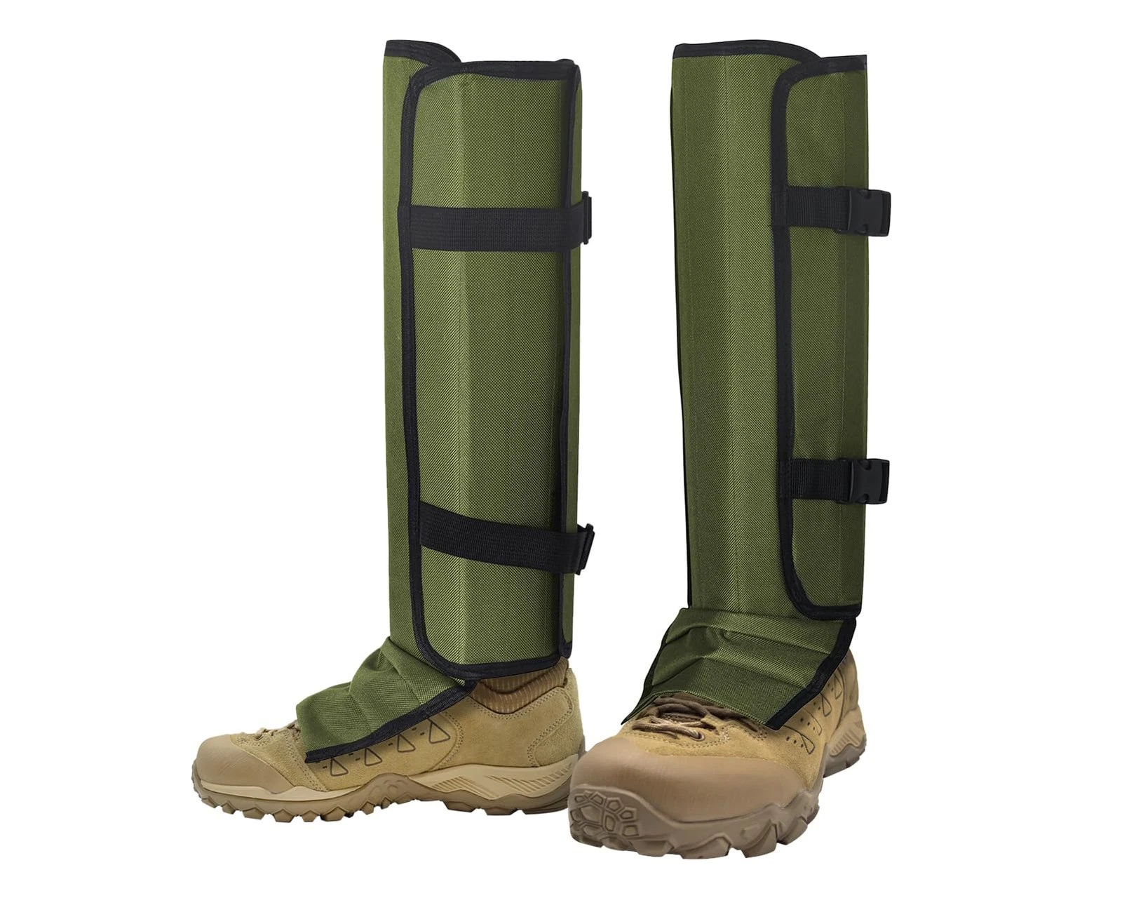 Snake Gaiters for Men Hiking Boots Adjustable Anti-Snake Leg Guards Waterproo...