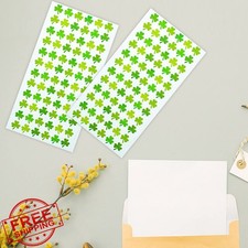 1440Pcs St. Patrick's Day Stickers Self-Adhesive Green Shamrock