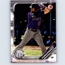 2019 Bowman Draft Vince Fernandez #BD-137 Colorado Rockies