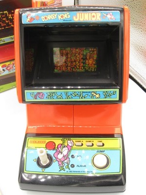 Vintage Donkey Kong Junior Jr COLECO Tabletop Mini Arcade Video