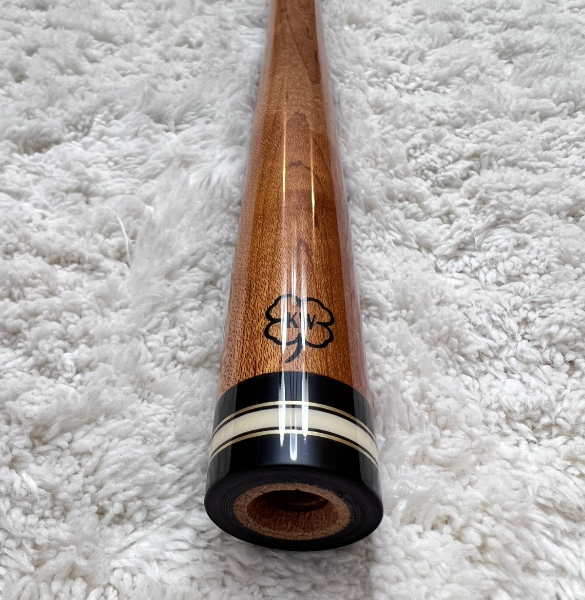 29" 12.5mm 3/8-10, McDermott Kielwood Pool Cue Shaft, Pro Taper (.84") (Gld-Wht)