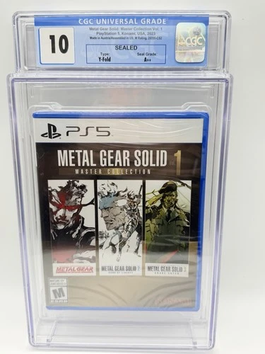 Metal Gear Solid: Master Collection Vo1. 1 - PlayStation 5 PS5 GCG Graded 10