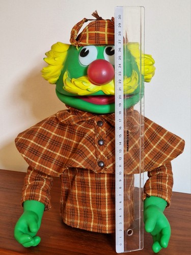 Extremely Rare Vicma Sesame Street Hand Puppet Sherlock Hemlock 1976 Jim Henson - Picture 16 of 19