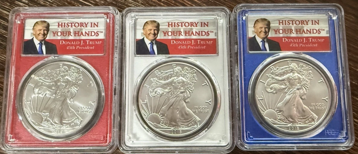 2018 American Eagle PCGS Certified Silver Bullion Coins for sale