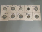 Lot of 10x 1g gram .999 Fine Silver Lot Mini Bars And Rounds Fractional Bullion