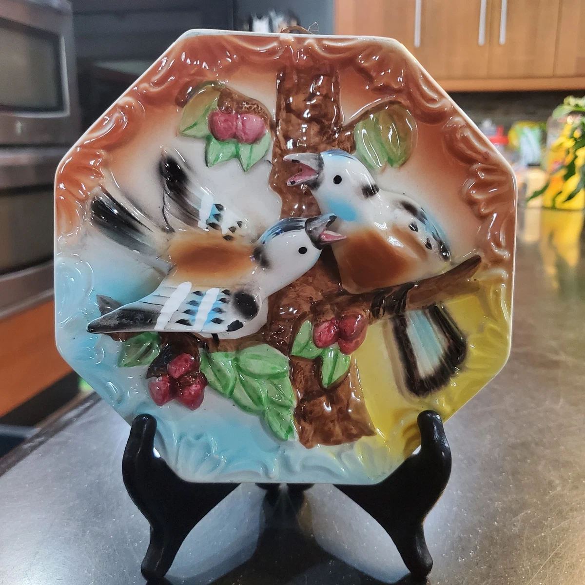 Bird Wall Pocket In Bohemian & Czech Art Pottery for sale | eBay