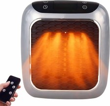 Heatflash Heater, Plug in Heater, 800W Mini Portable Electric Space Heaters wit