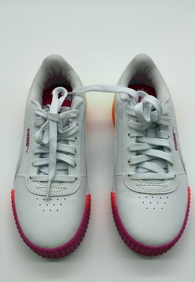 Girl's Puma Carina Neon Fade Shoes (Size 5C)