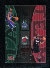 2003 Fleer Focus Tag Team 289/350 TJ Ford Dwyane Wade Rookie Patch RC HOF 1oa6
