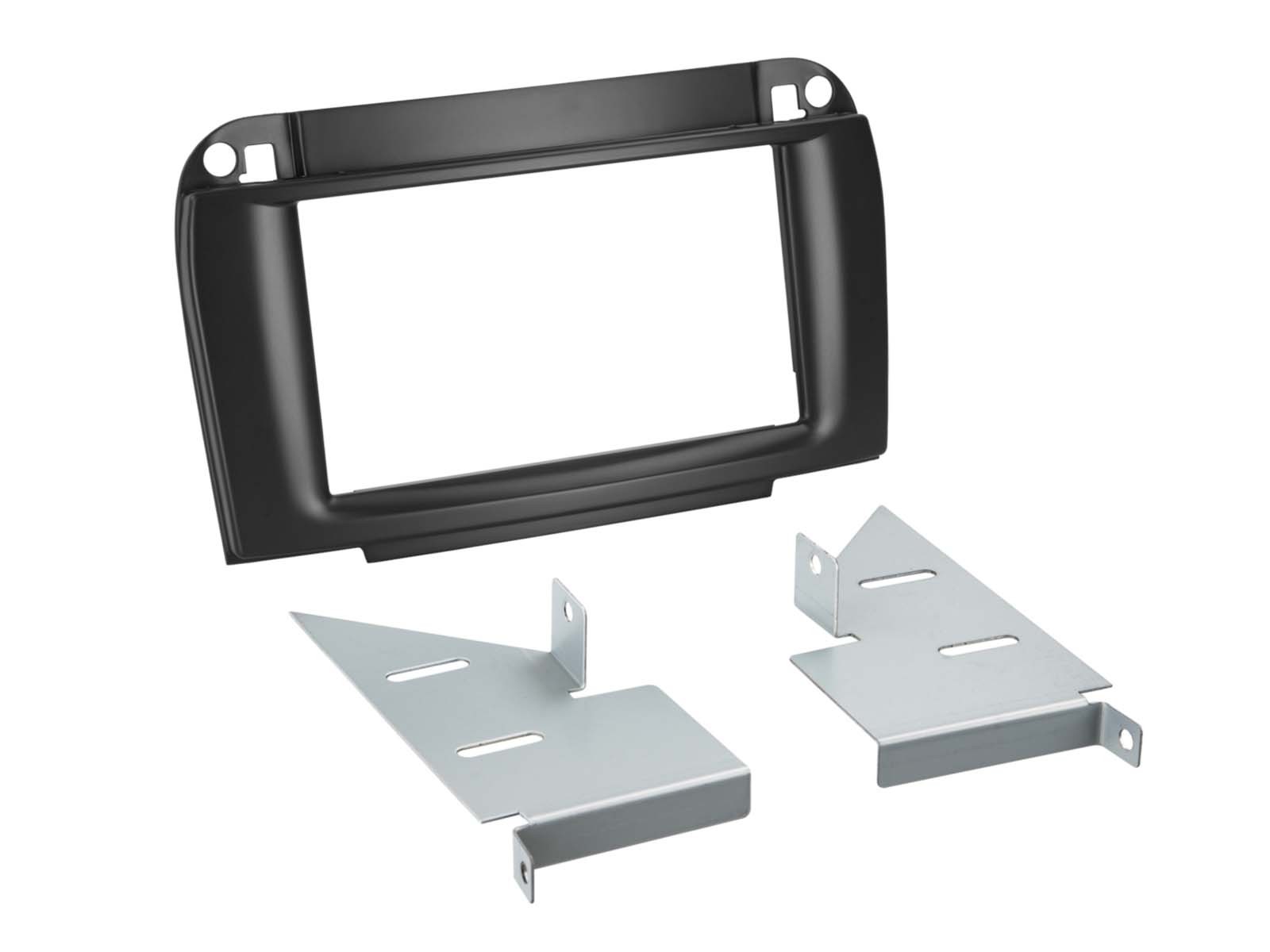 Façade d'auto 2-DIN pour fixer un grand écran dans Mercedes Classe S