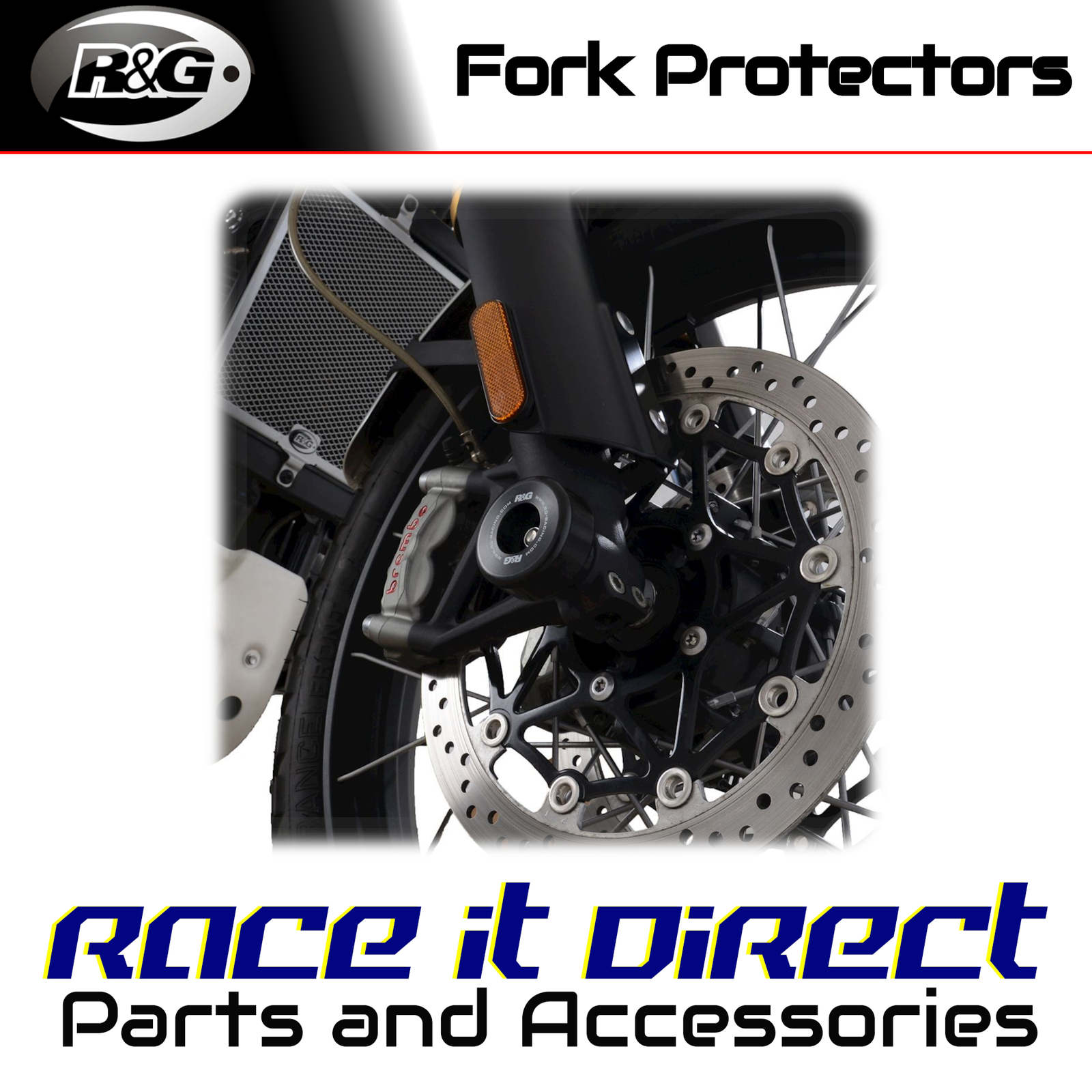 Fork Protectors for Triumph Scrambler 1200 XE 2019-2026 R&G