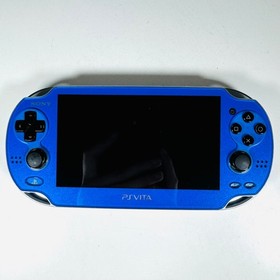 Sony PlayStation PS Vita Console PCH-1000 / 1100 (Royal Blue) w/ Charger!