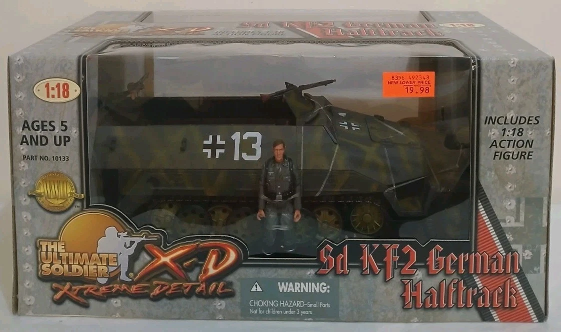 Solido, Half Track with a Machine Gun Turret, American Military USA Pe