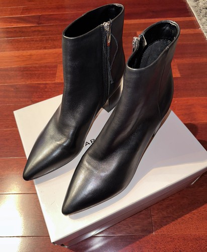 NWB Marc Fisher Jelly- M Leather Black Booties sz 9M - Picture 4 of 19