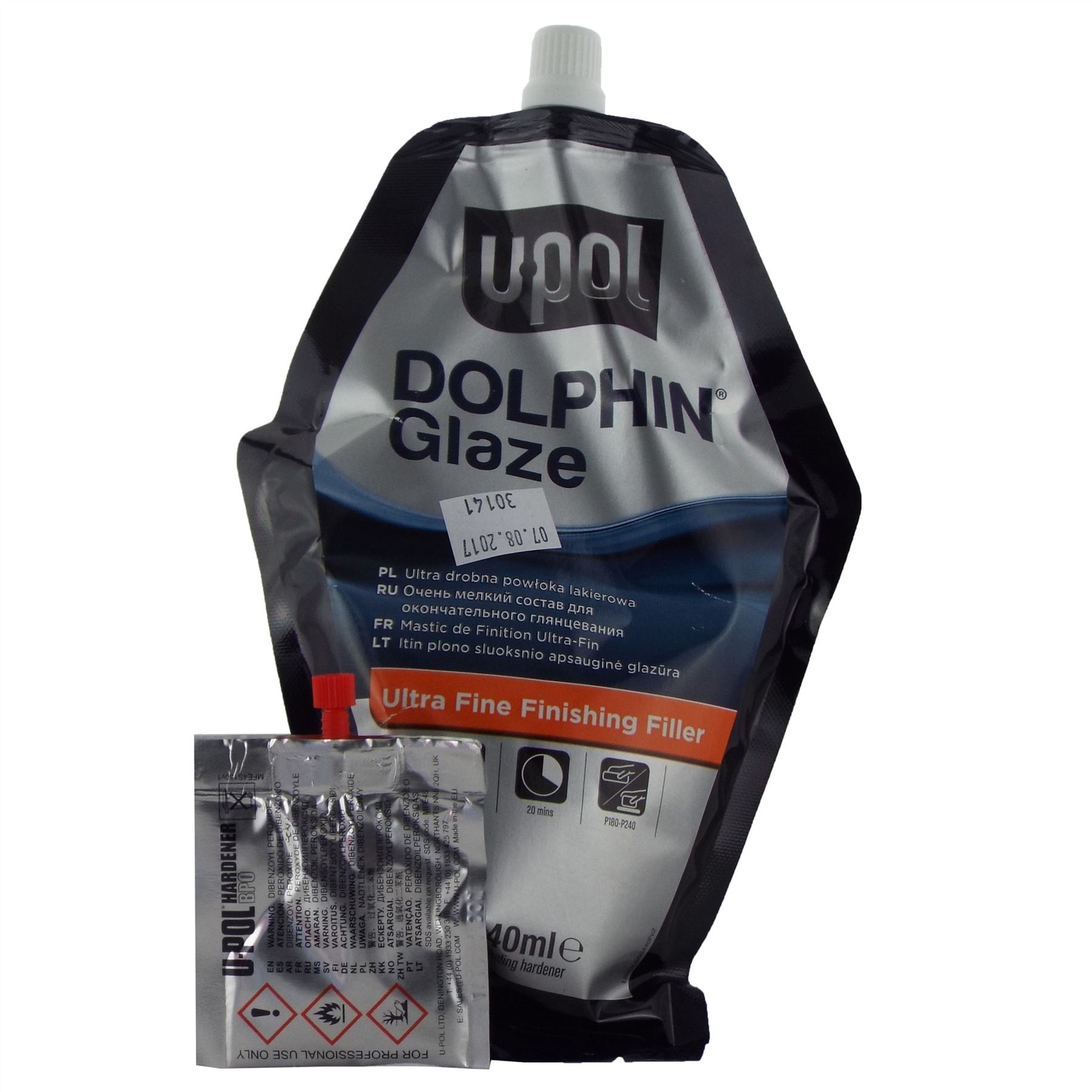 UPol BAGDOL Dolphin Glaze Body Filler Stopper Car Repair Putty