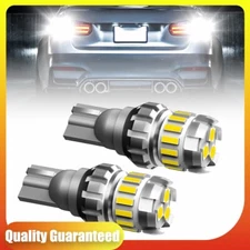 2PCS LED Reverse Backup Light Bulb 6500K Super Bright T15 T16 W16W 912 921 White