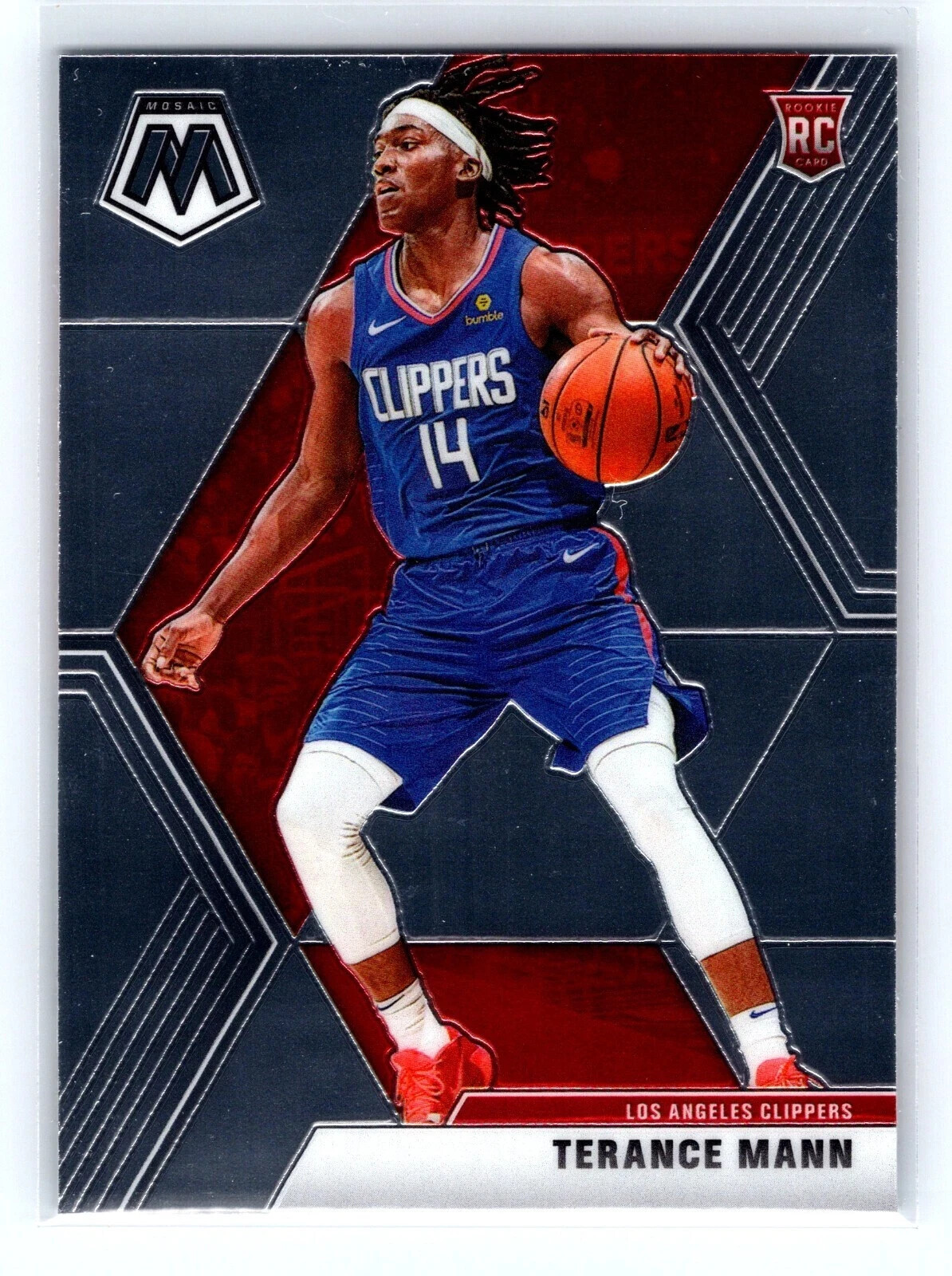 2019 Mosaic Terance Mann Rookie #246 Clippers