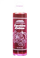 Emotion Lotion Cinnamon 4 Oz Water-Based Flavored Warming Personal Lubricant