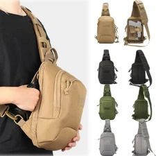 Tactical Crossbody Bag Concealed Gun Carry Bag Pack Pistol Holster Shoulder Bags