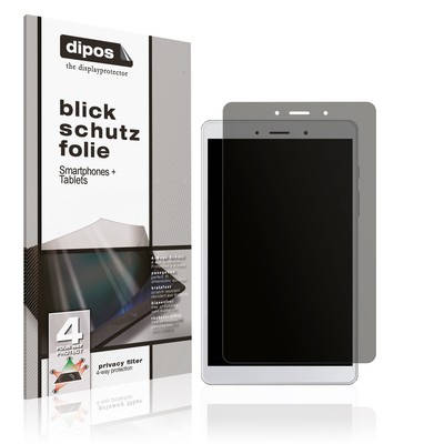 Blickschutzfolie für Samsung Galaxy Tab A8.0 LTE matt Schutzfolie Folie Display