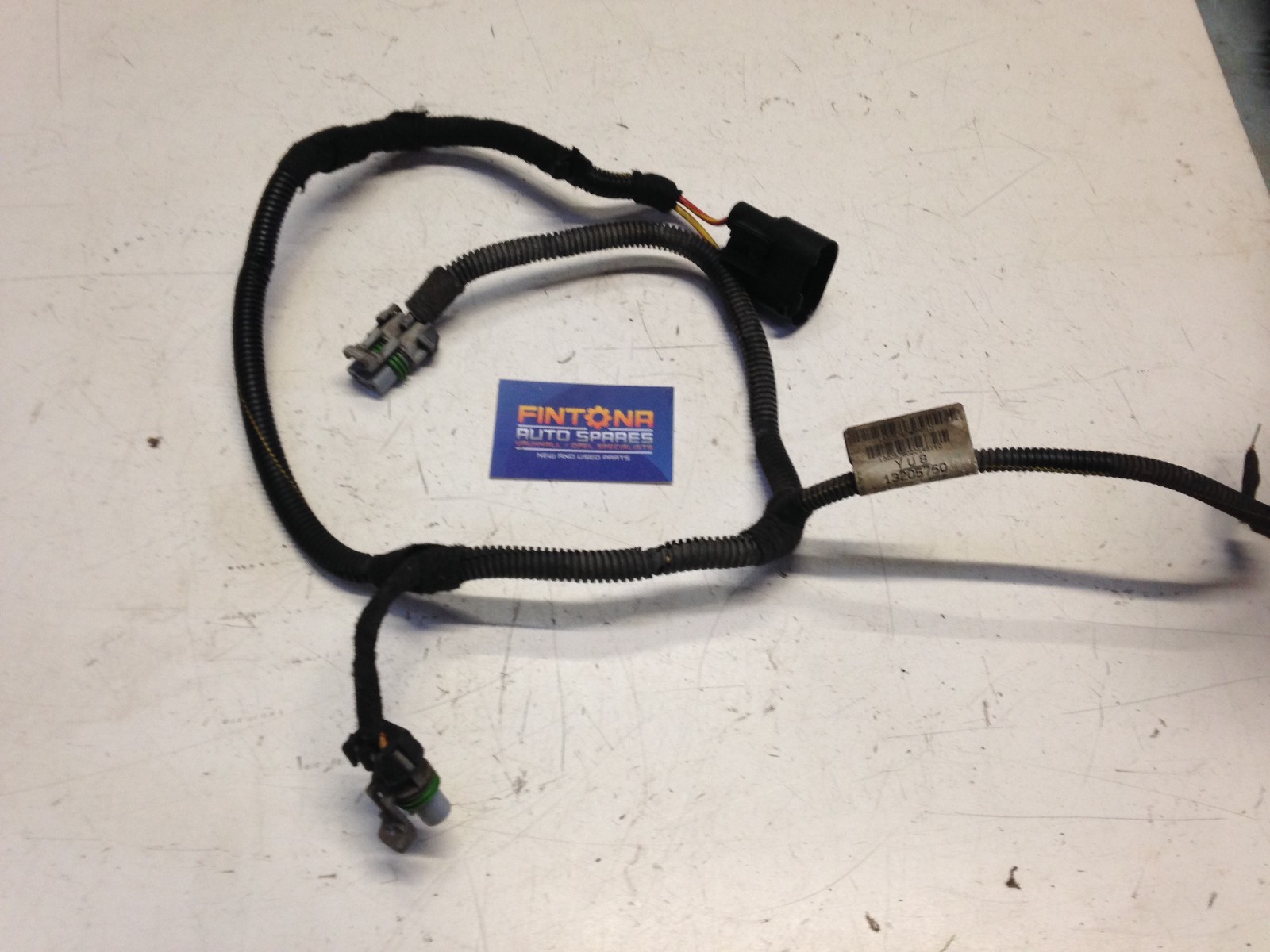 Genuine Vauxhall Corsa D Radiator Cooling Fan Wiring Harness Loom
