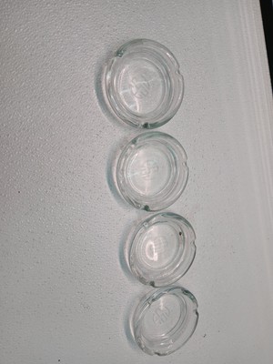 Lot Of 4 Ashtrays With Initials E J  S Mint Condition