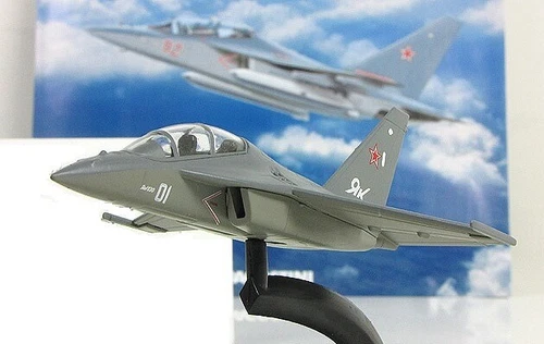 Russian airplane Yak-130 №114 series "Legendary aircraft"